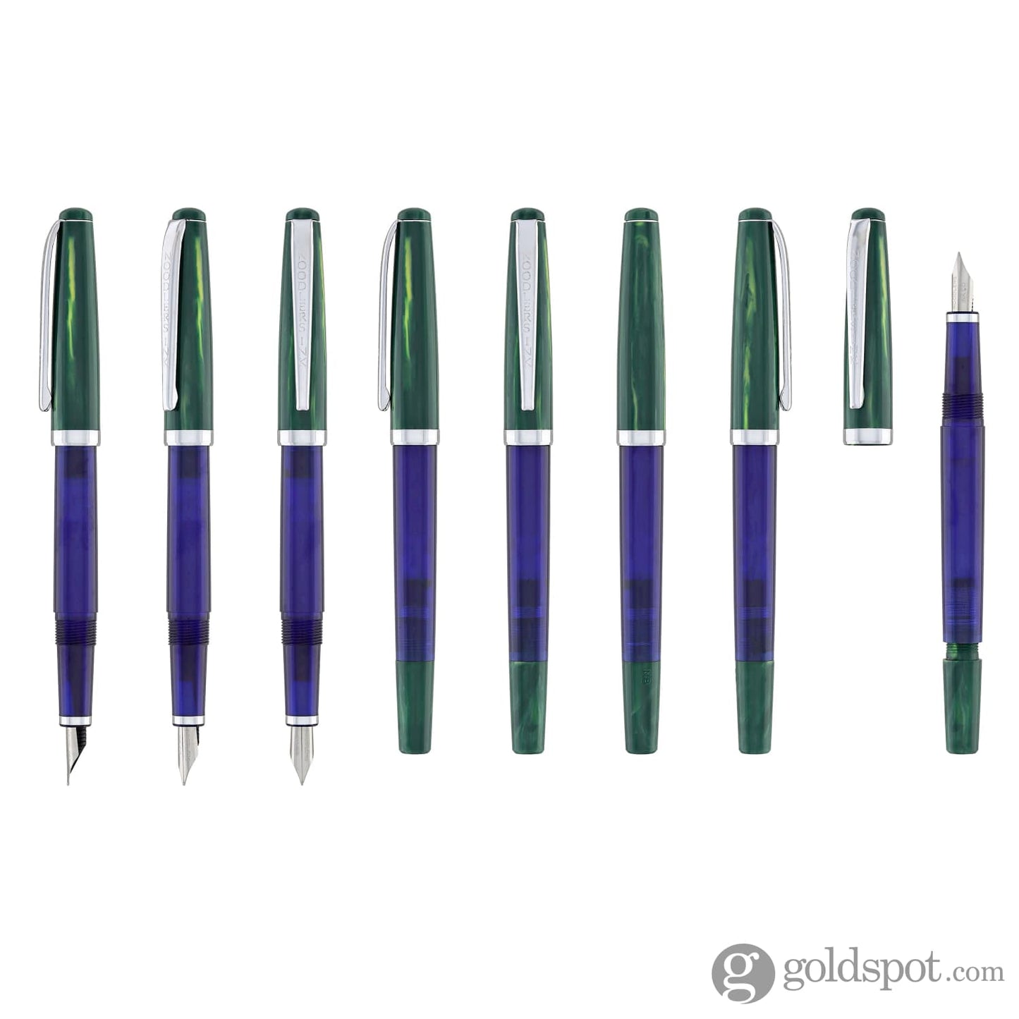 Noodler’s Ink Creaper Fountain Pen in Thule - Flex Nib Fountain Pen