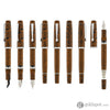 Noodler’s Ink Konrad Fountain Pen in Chestnut Ebonite - Flex Nib Fountain Pen