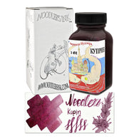 Noodler's Russian Series Bottled Fountain Pen Ink in Kuprin (Burgundy Purple) - 3oz Bottle