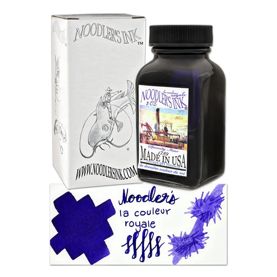 Noodler's La Couleur Royale Fountain Pen Ink - 3oz Bottle