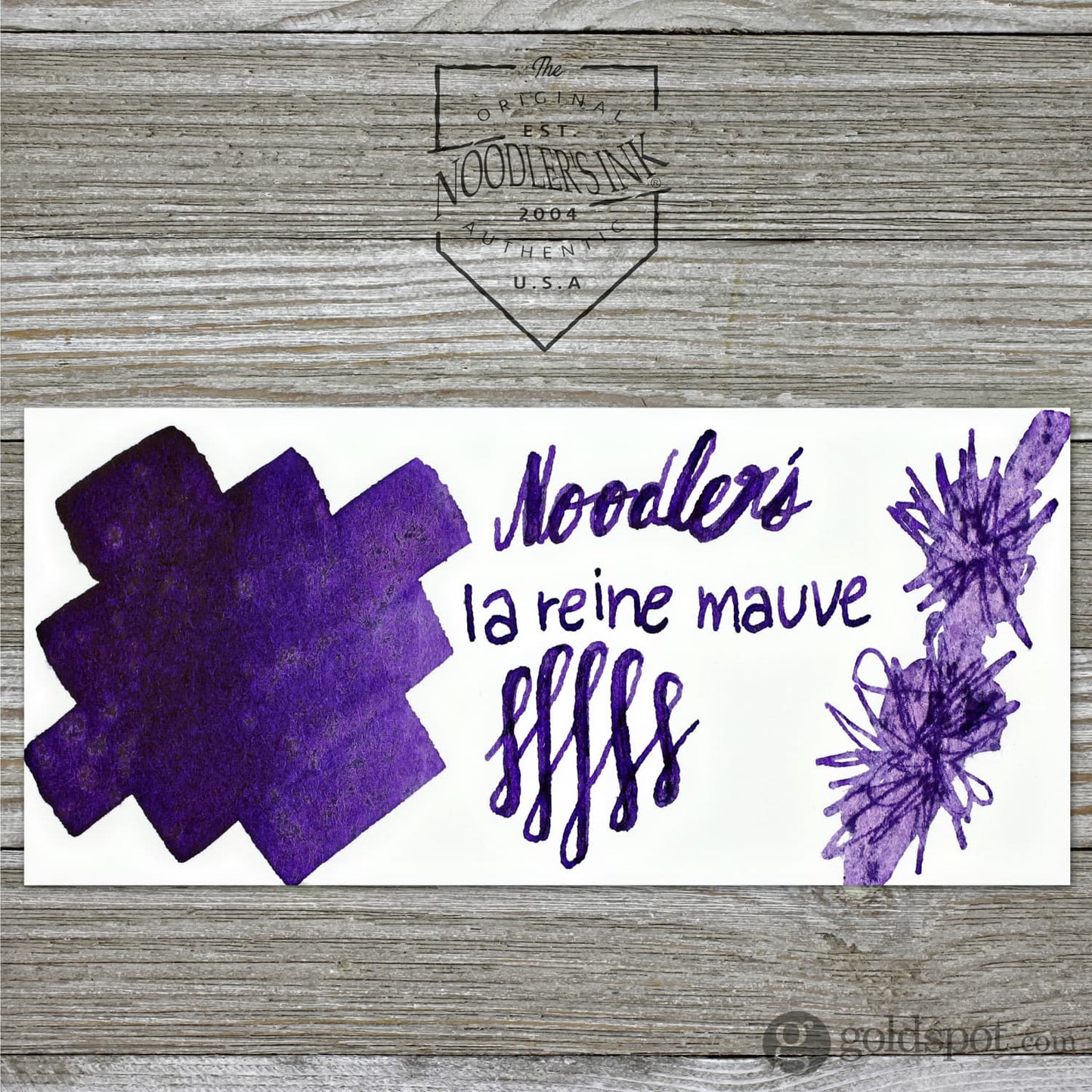 Noodler’s Bottled Ink in La Reine Mauve Eternal - 1oz Bottled Ink
