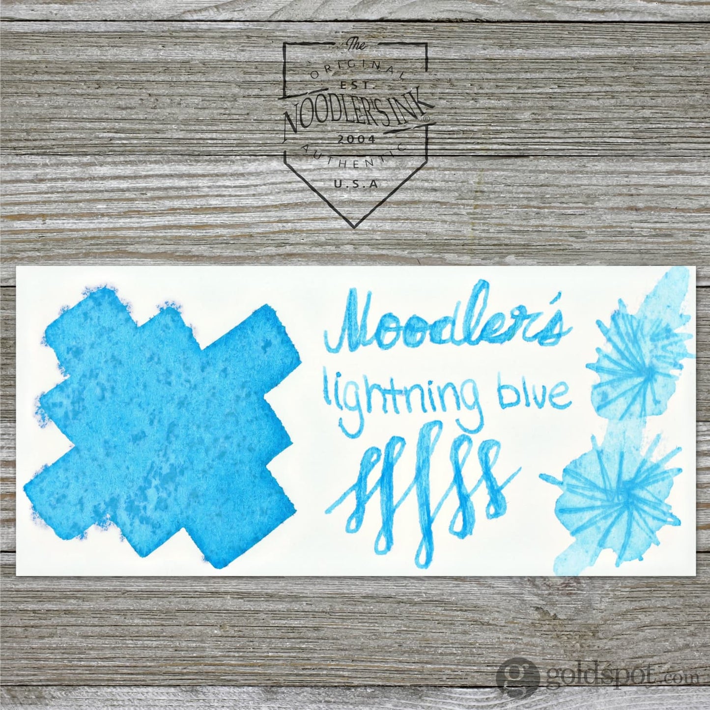 Noodler’s Bottled Ink in Lightning Blue - 3oz Bottled Ink