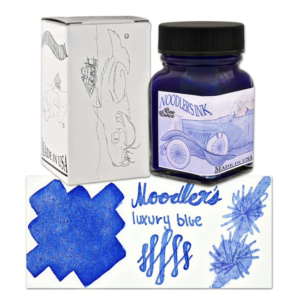 Noodler's Luxury Blue Fountain Pen Ink - 1oz