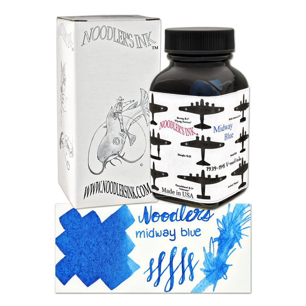 thumbnail image 2 of Noodler's Fountain Pen Ink - 3 Oz V-Mail North African Violet Bottled Ink 2 of 11