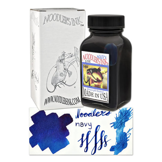Noodler's Navy Fountain Pen Ink - 3oz Bottle