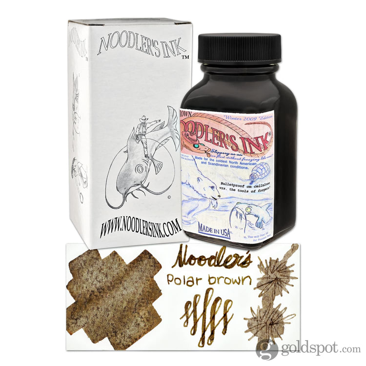 Noodler’s Bottled Ink in Polar Brown 3oz Bottled Ink