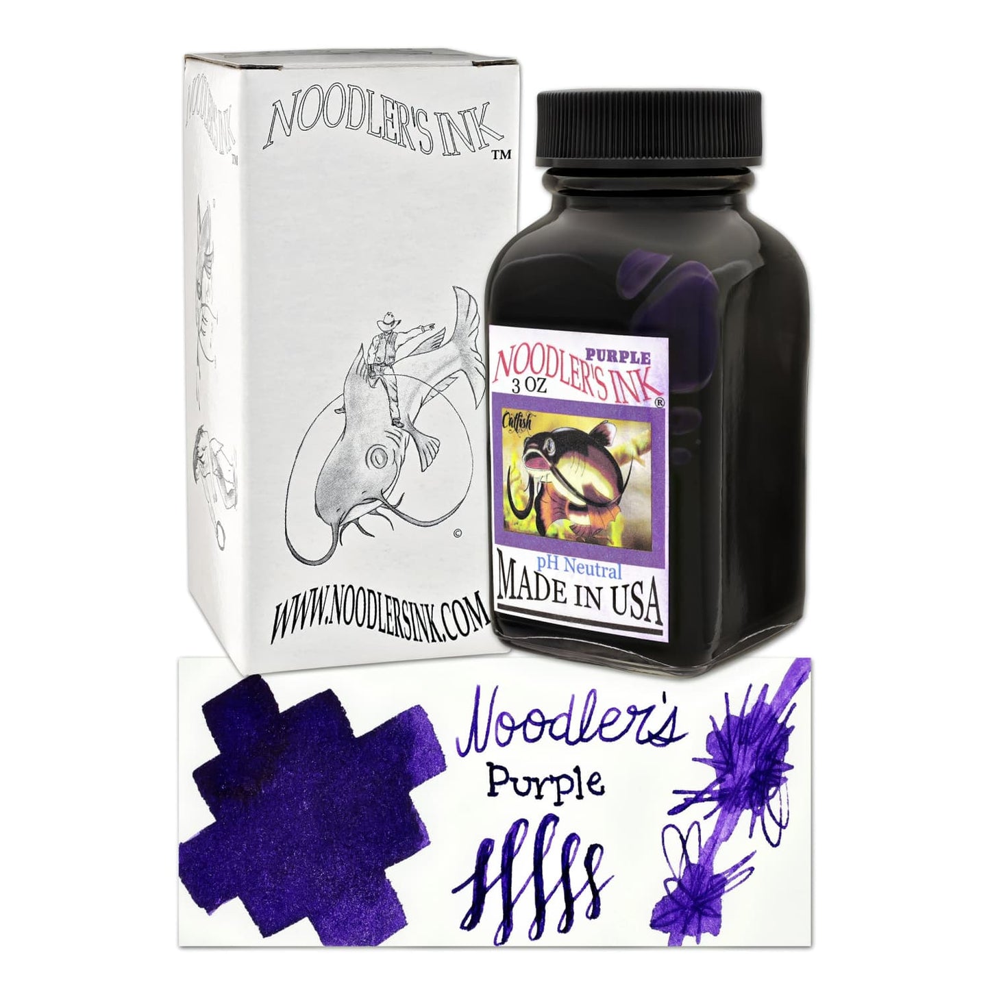Noodler’s Bottled Ink in Purple - 3oz Bottled Ink