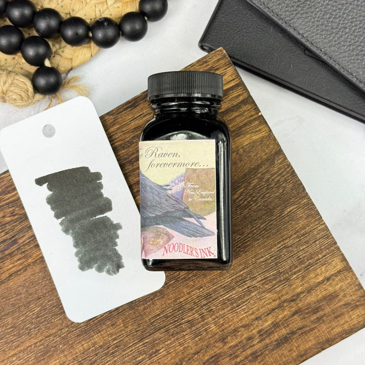 Noodler’s Raven Black Fountain Pen Ink - 3oz Bottle Bottled Ink