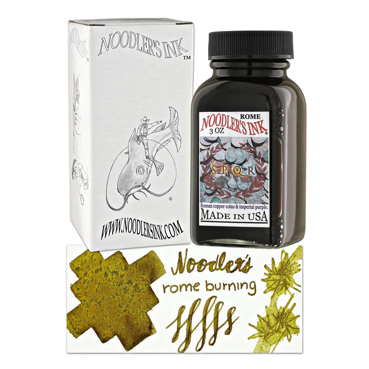 Noodler’s Bottled Ink in Rome Burning - 3oz Bottled Ink