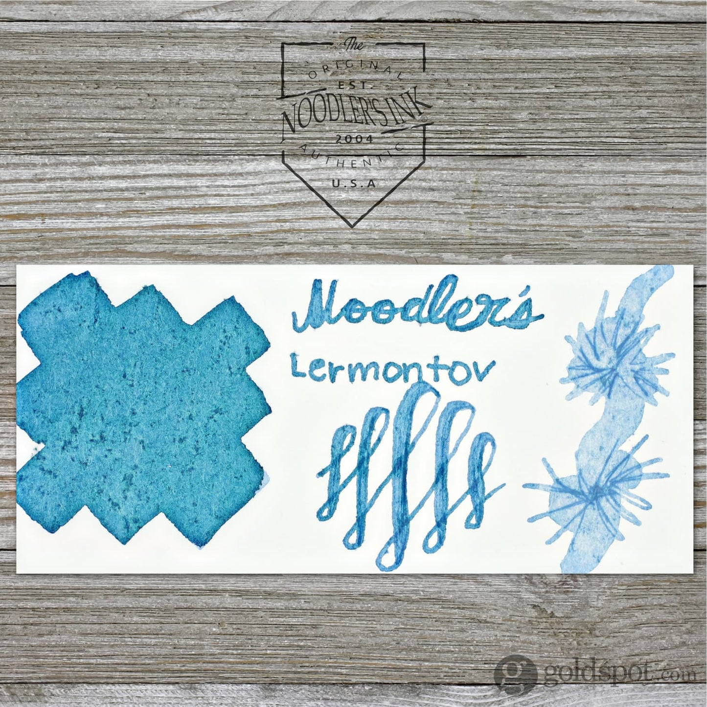 Noodler’s Bottled Ink Russian Series in Lermontov (Blue) - 3oz Bottled Ink