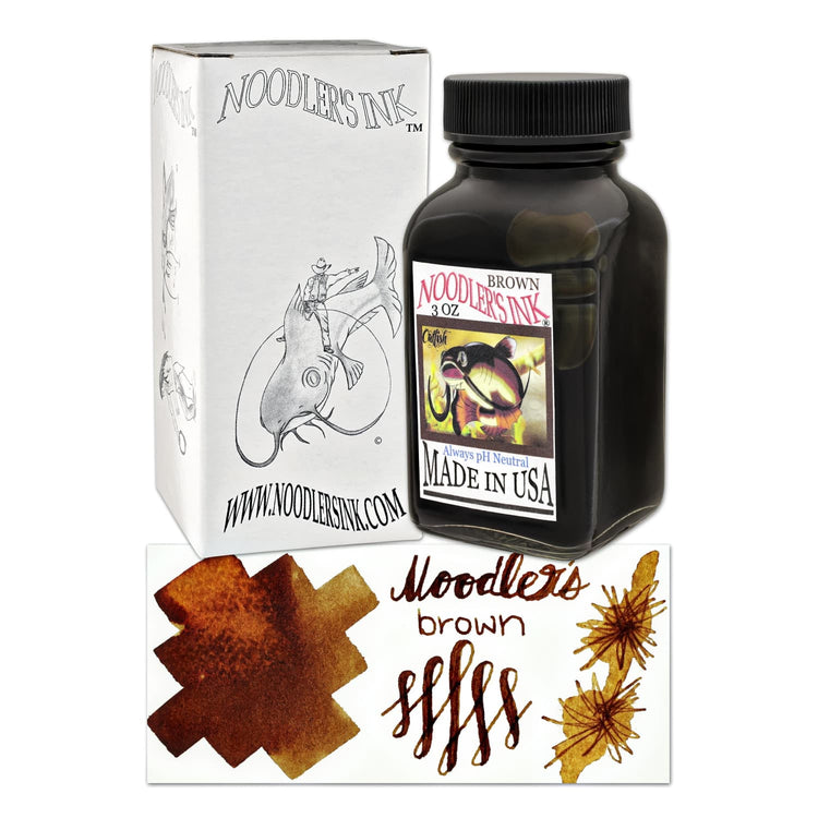 Noodler’s Bottled Ink in Standard Brown - 3oz Bottled Ink