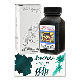 Noodler's Turquoise Fountain Pen Ink - 3oz Bottle