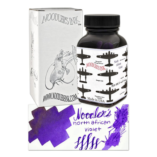 Noodler's V-mail North African Violet Fountain Pen Ink - 3oz Bottle