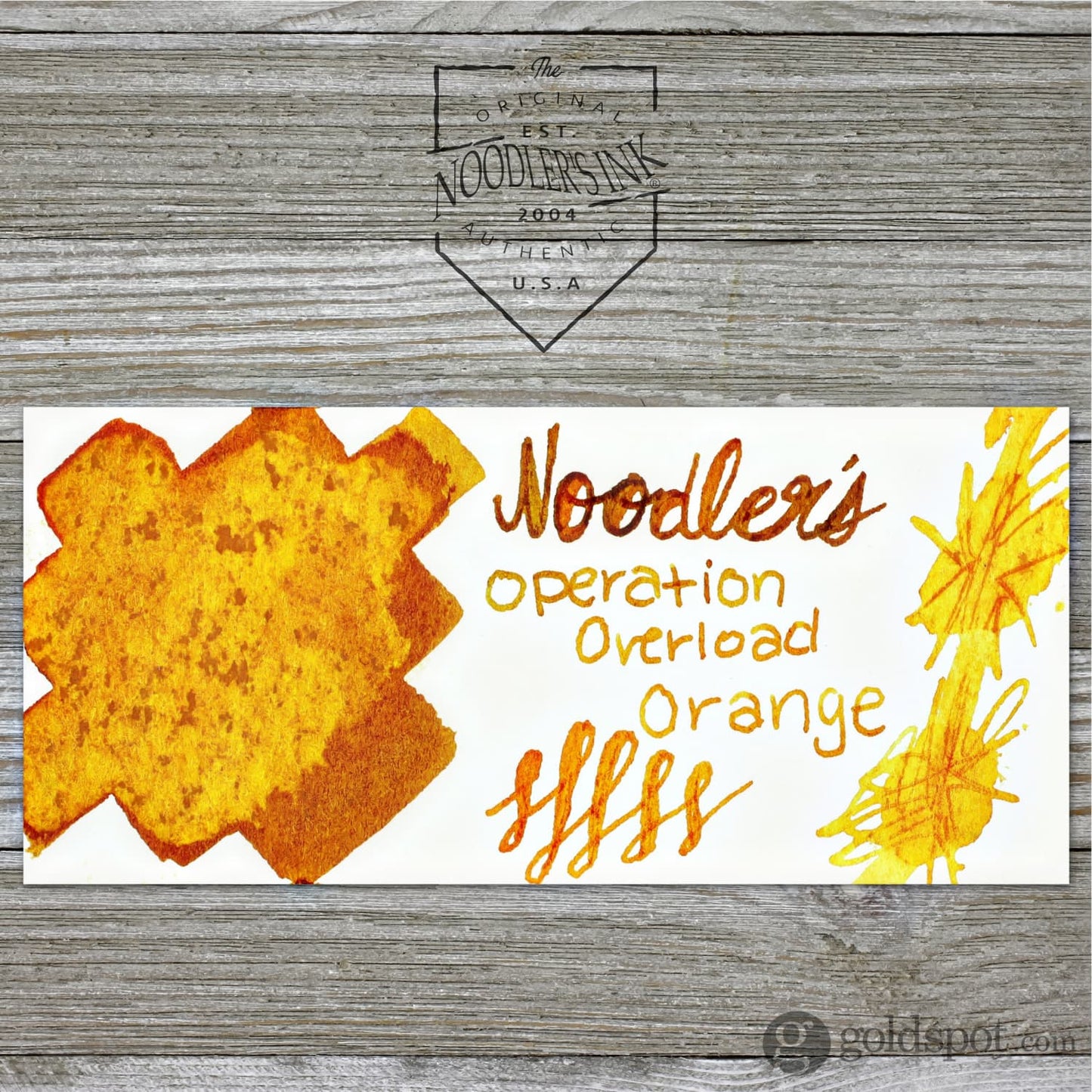 Noodler’s V-mail Bottled Ink in Operation Overlord Orange - 3oz Bottled Ink