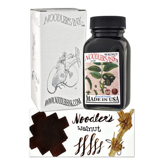 Noodler's Walnut Fountain Pen Ink - 3oz Bottle