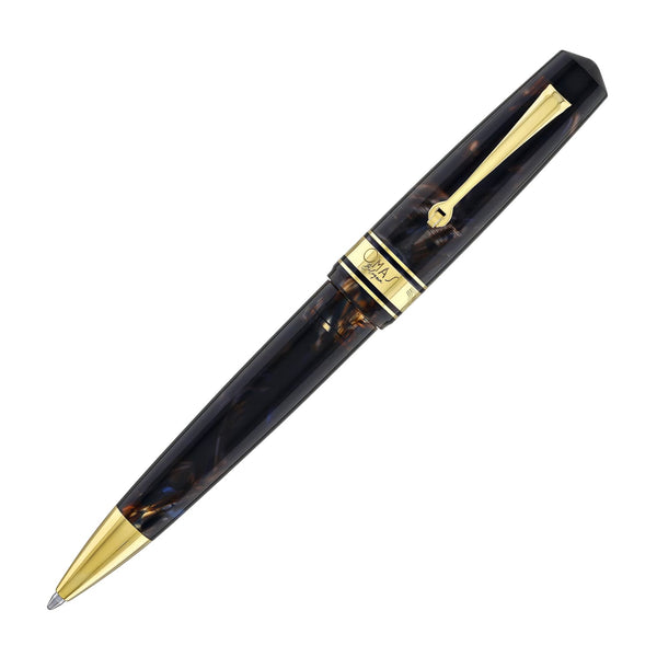 Omas Bologna Ballpoint Pen in Galassia with Gold Trim Ballpoint Pens