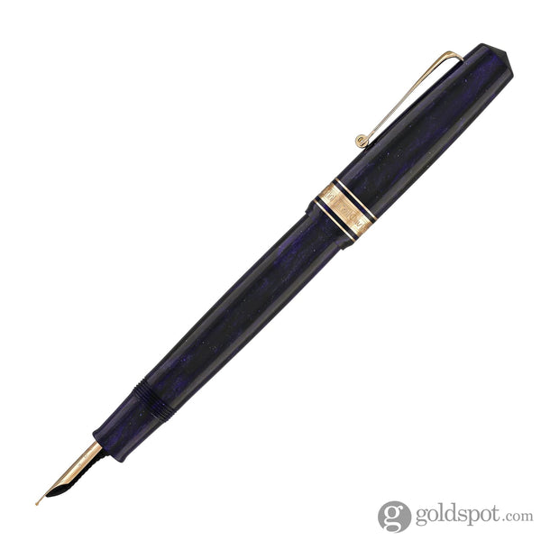 Omas Bologna Fountain Pen in Ametista Profondo (Deep Amethyst) with Rose Gold Trim Fountain Pen