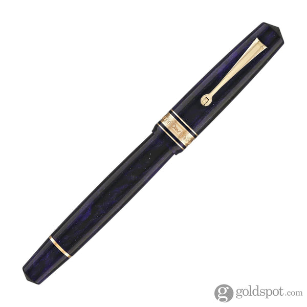 Omas Bologna Fountain Pen in Ametista Profondo (Deep Amethyst) with Rose Gold Trim Fountain Pen