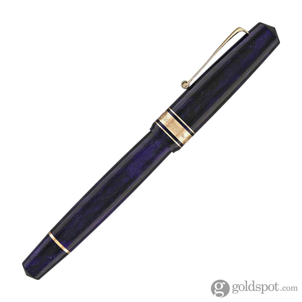 Omas Bologna Fountain Pen in Ametista Profondo (Deep Amethyst) with Rose Gold Trim Fountain Pen