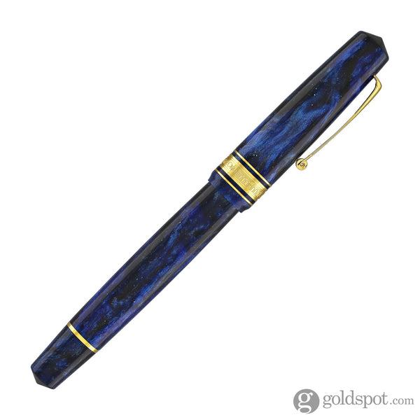 Omas Bologna Fountain Pen in Azzurro Diamante (Diamond Blue) with Gold Trim Fountain Pen