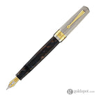 Omas Bologna Fountain Pen in Galassia Argento with Gold Trim 14K Fountain Pen