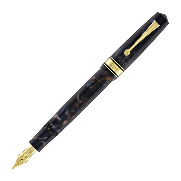 Omas Bologna Fountain Pen in Galassia with Gold Trim Fountain Pen