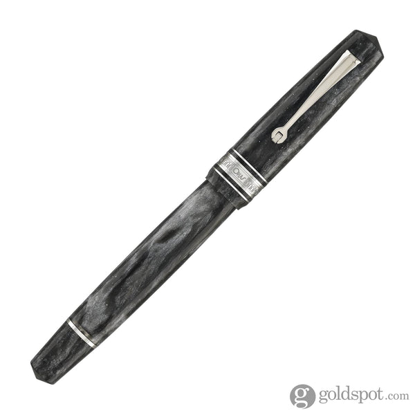 Omas Bologna Fountain Pen in Grigio Luminoso (Bright Gray) with Silver Trim Fountain Pen