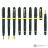 Omas Bologna Fountain Pen in Smeraldo Elegante (Elegant Emerald) with Gold Trim Fountain Pen