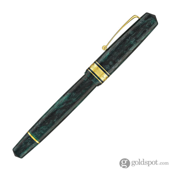 Omas Bologna Fountain Pen in Smeraldo Elegante (Elegant Emerald) with Gold Trim Fountain Pen