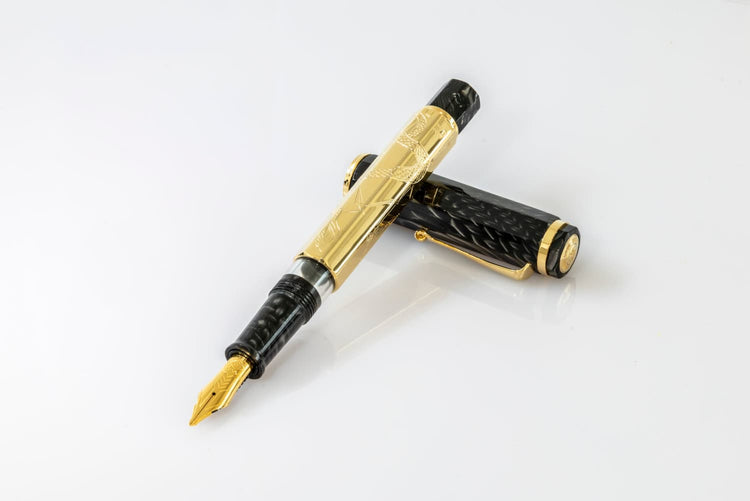 Omas King Cobra Fountain Pen with Cobra Stack Nib - Limited Edition Fountain Pen