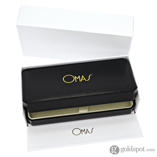 Omas Ogiva Ballpoint Pen in Blu with Gold Trim Ballpoint Pens