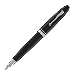 Omas Ogiva Ballpoint Pen in Nera with Silver Trim Ballpoint Pens