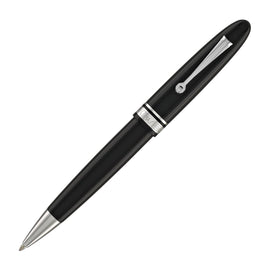 Omas Ogiva Ballpoint Pen in Nera with Silver Trim