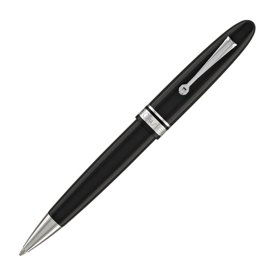 Omas Ogiva Ballpoint Pen in Nera with Silver Trim