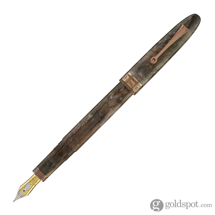 Omas Ogiva Cocktail Series Fountain Pen in Espresso Martini with Brown Trim Limited Edition Fountain Pen