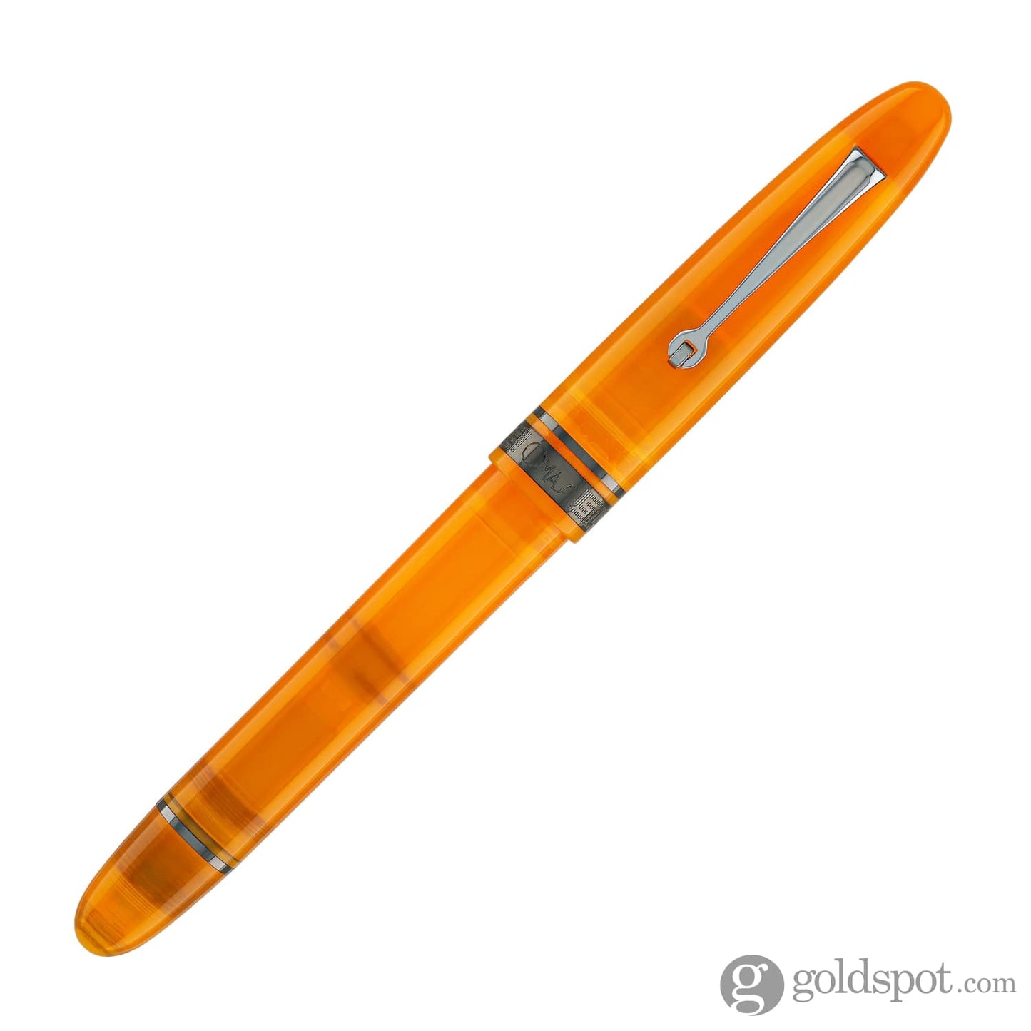 Omas Ogiva Fountain Pen in Arancione with Black Trim Fountain Pen