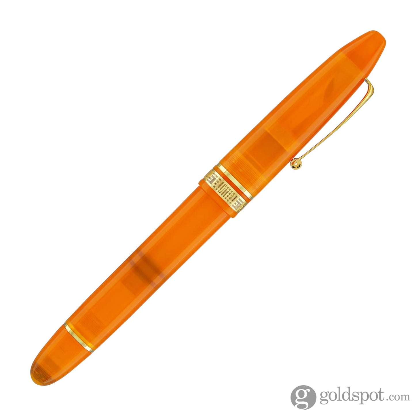 Omas Ogiva Fountain Pen in Arancione with Gold Trim Fountain Pen