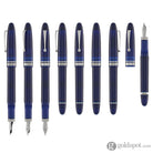 Omas Ogiva Fountain Pen in Blu with Silver Trim Fountain Pen
