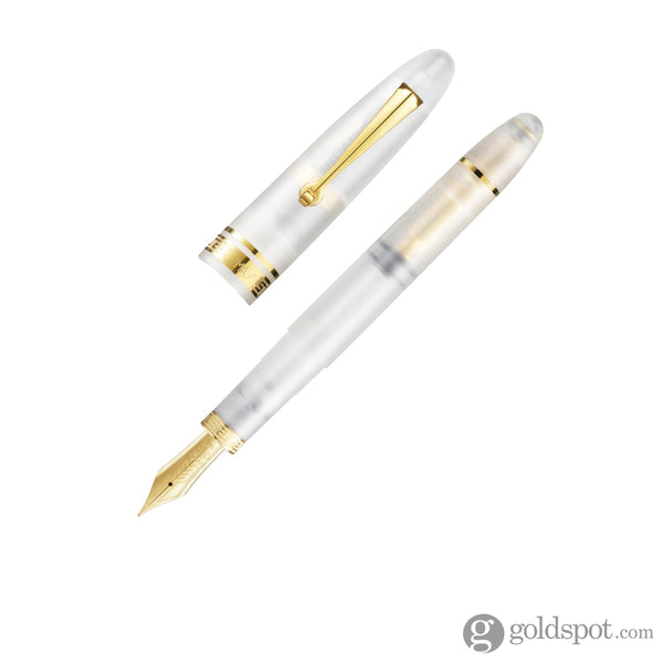 Omas Ogiva Fountain Pen in Frosted Demonstrator Extra Fine / Gold