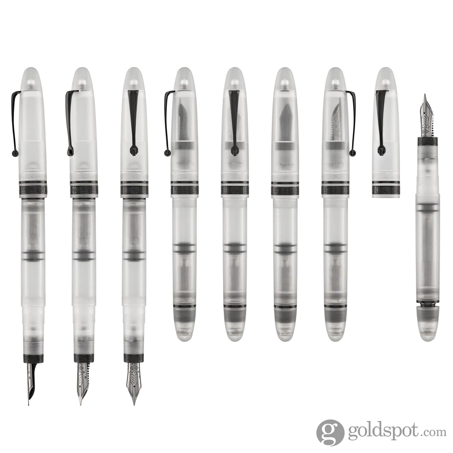 Omas Ogiva Fountain Pen in Frosted Demonstrator