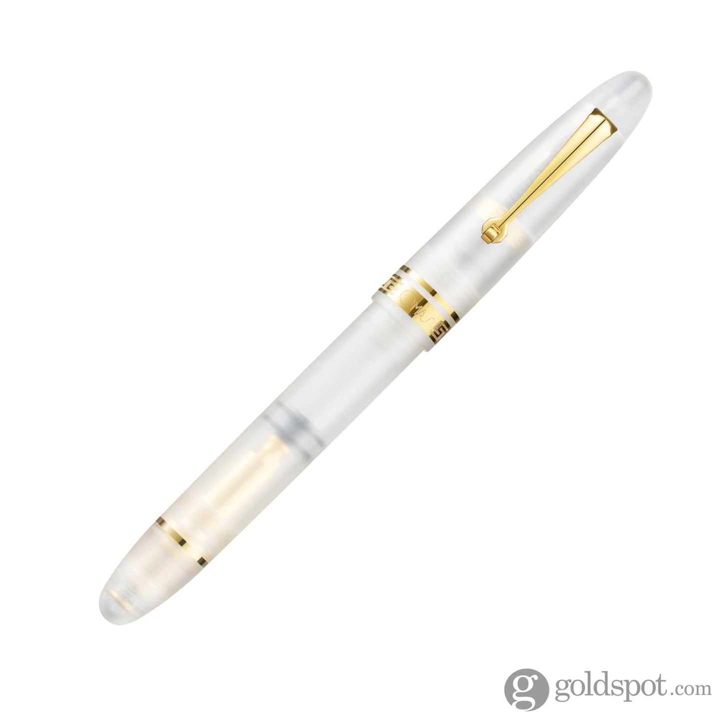 Omas Ogiva Fountain Pen in Frosted Demonstrator