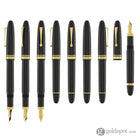 Omas Ogiva Fountain Pen in Nera with Gold Trim Fountain Pen