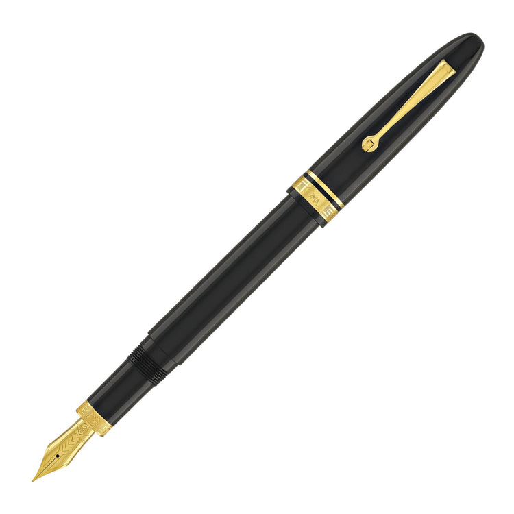 Omas Ogiva Fountain Pen in Nera with Gold Trim Fountain Pen