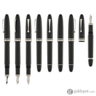 Omas Ogiva Fountain Pen in Nera with Silver Trim Fountain Pen