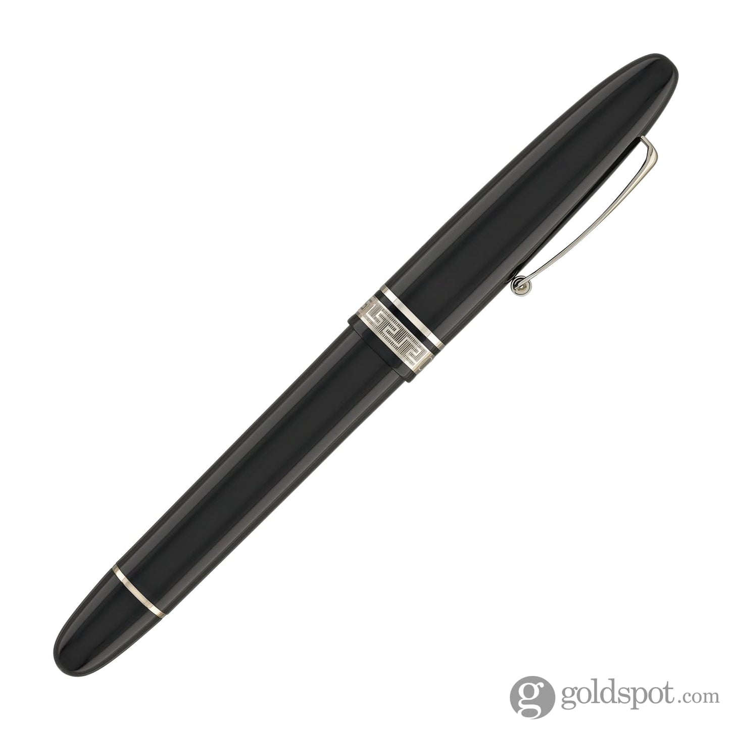 Omas Ogiva Fountain Pen in Nera with Silver Trim Fountain Pen