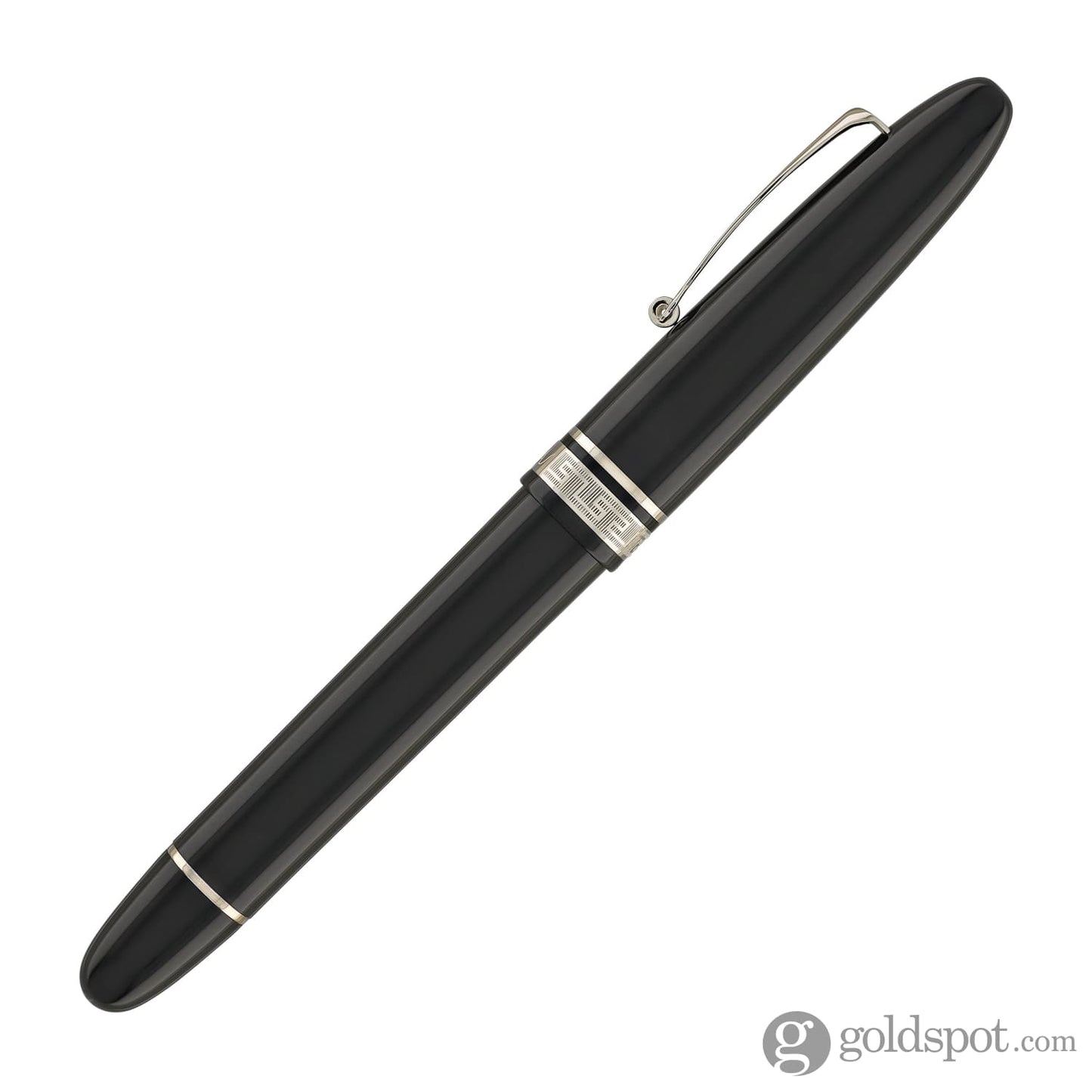Omas Ogiva Fountain Pen in Nera with Silver Trim Fountain Pen