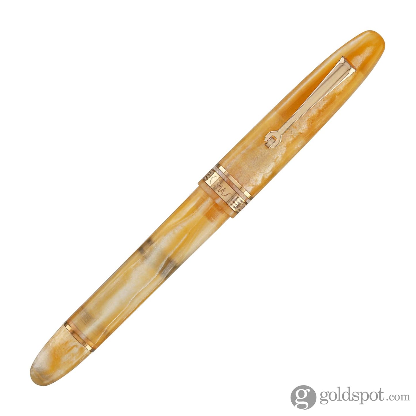 Omas Ogiva Fountain Pen in Peach Bellini with Rose Gold Trim Fountain Pen