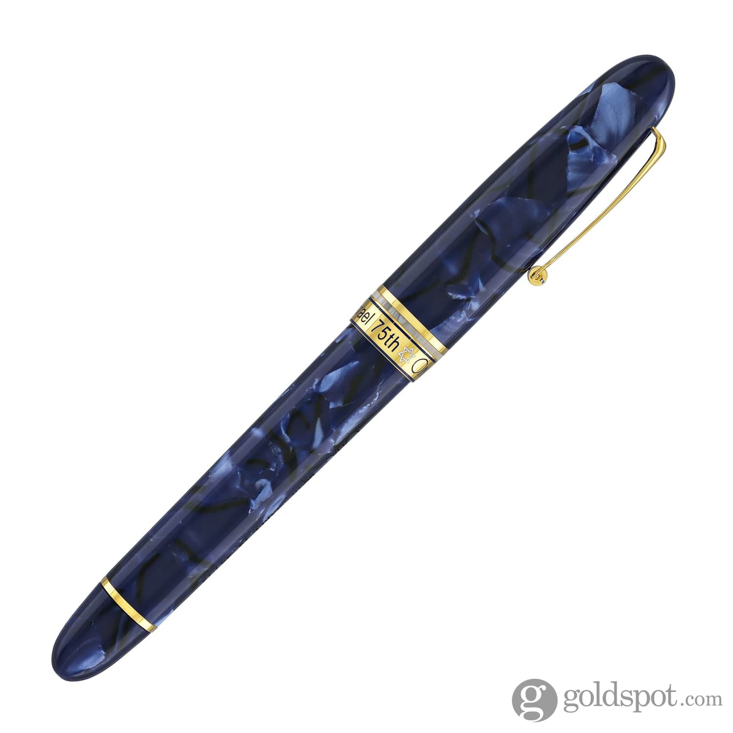 Omas Ogiva Israel 75th Anniversary Fountain Pen - 18kt Gold Nib Fountain Pen