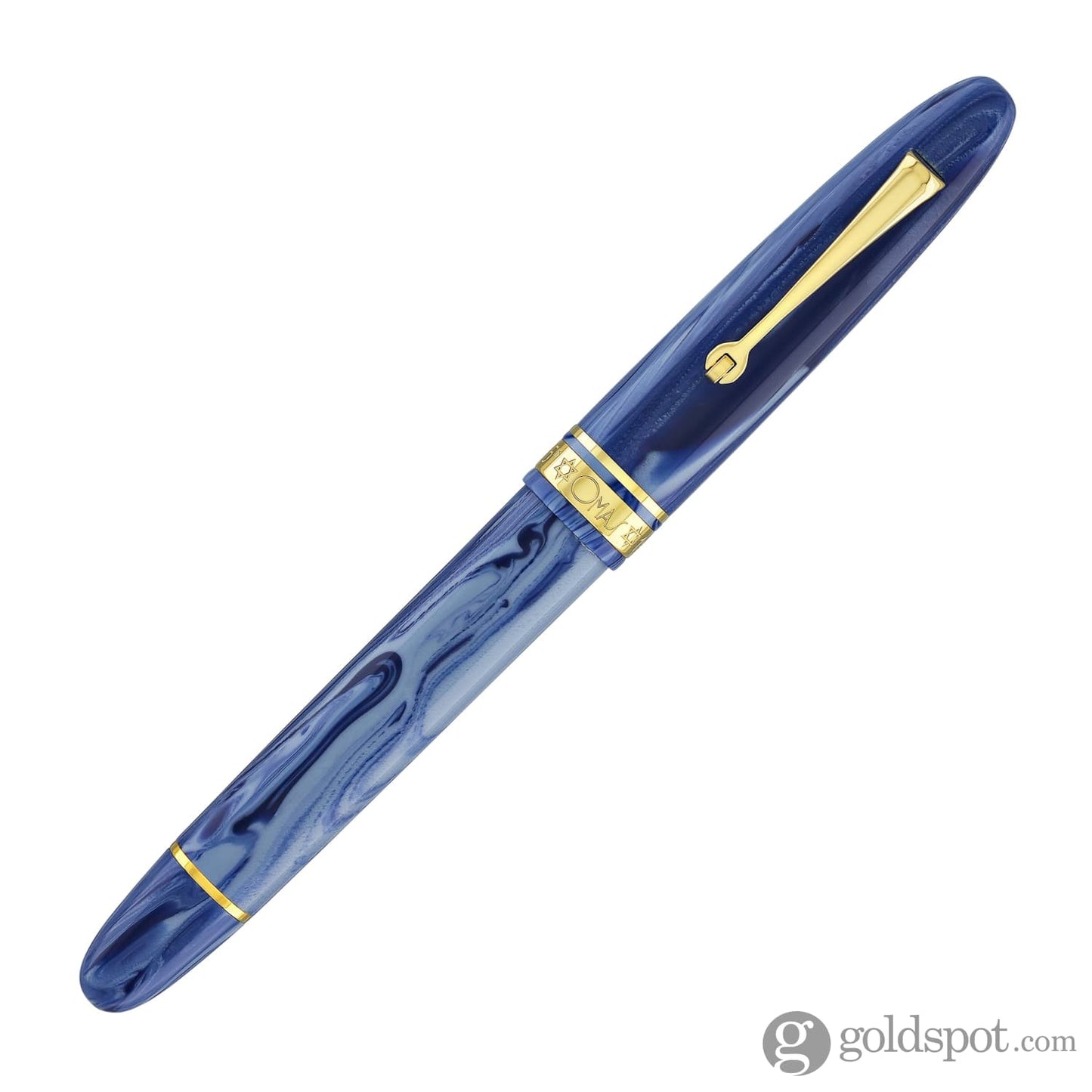 Omas Ogiva Israel Limited Edition Fountain Pen with Gold Trim Fountain Pen