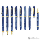 Omas Ogiva Israel Limited Edition Fountain Pen with Gold Trim Fountain Pen